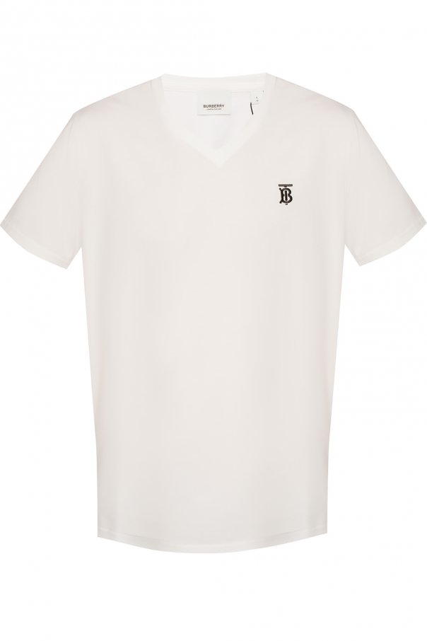 Men’s selling Burberry v neck t shirt